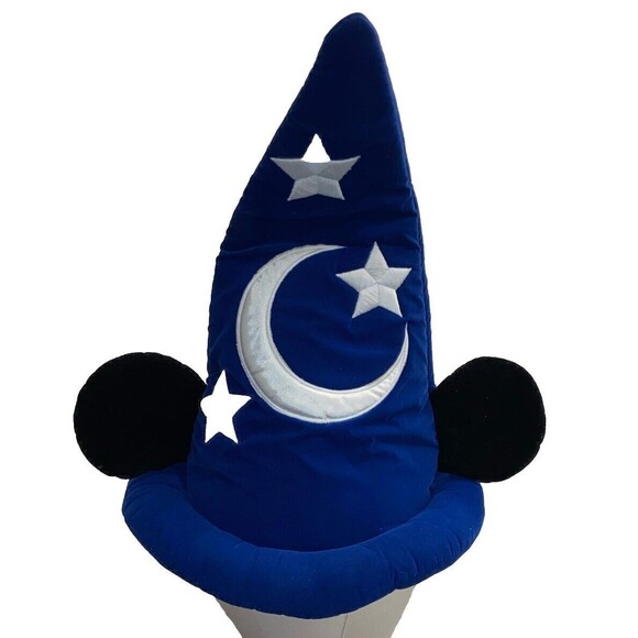 Disney Sorcerer's Apprentice Fantasia Mickey Mouse Ears Hat Cap Disneyland Adult - Picture 1 of 7